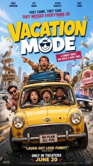 Chaotic Road Trip Comedy Poster – GPT Image 2 prompt by nazca alwave