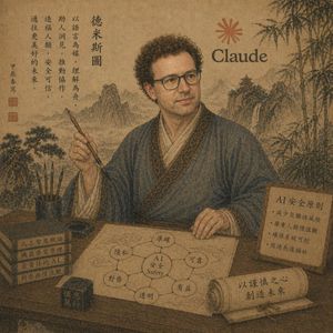 Ancient Scholar AI Safety Poster – GPT Image 2 prompt by gooby