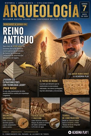 Spanish Archaeology Magazine Cover – GPT Image 2 prompt by Javier Rubio Donzé