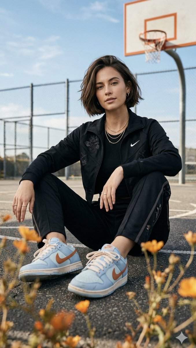 Sample output image for Urban lifestyle portrait prompt