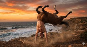 Centaur handstand prompt for GPT Image 2 – GPT Image 2 prompt by Harshith