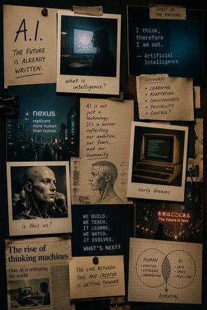 Cinematic AI mood board prompt – GPT Image 2 prompt by Kris Kashtanova