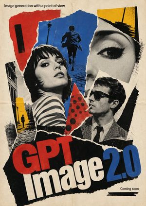 1960s French New Wave Movie Poster – GPT Image 2 prompt by 宝玉