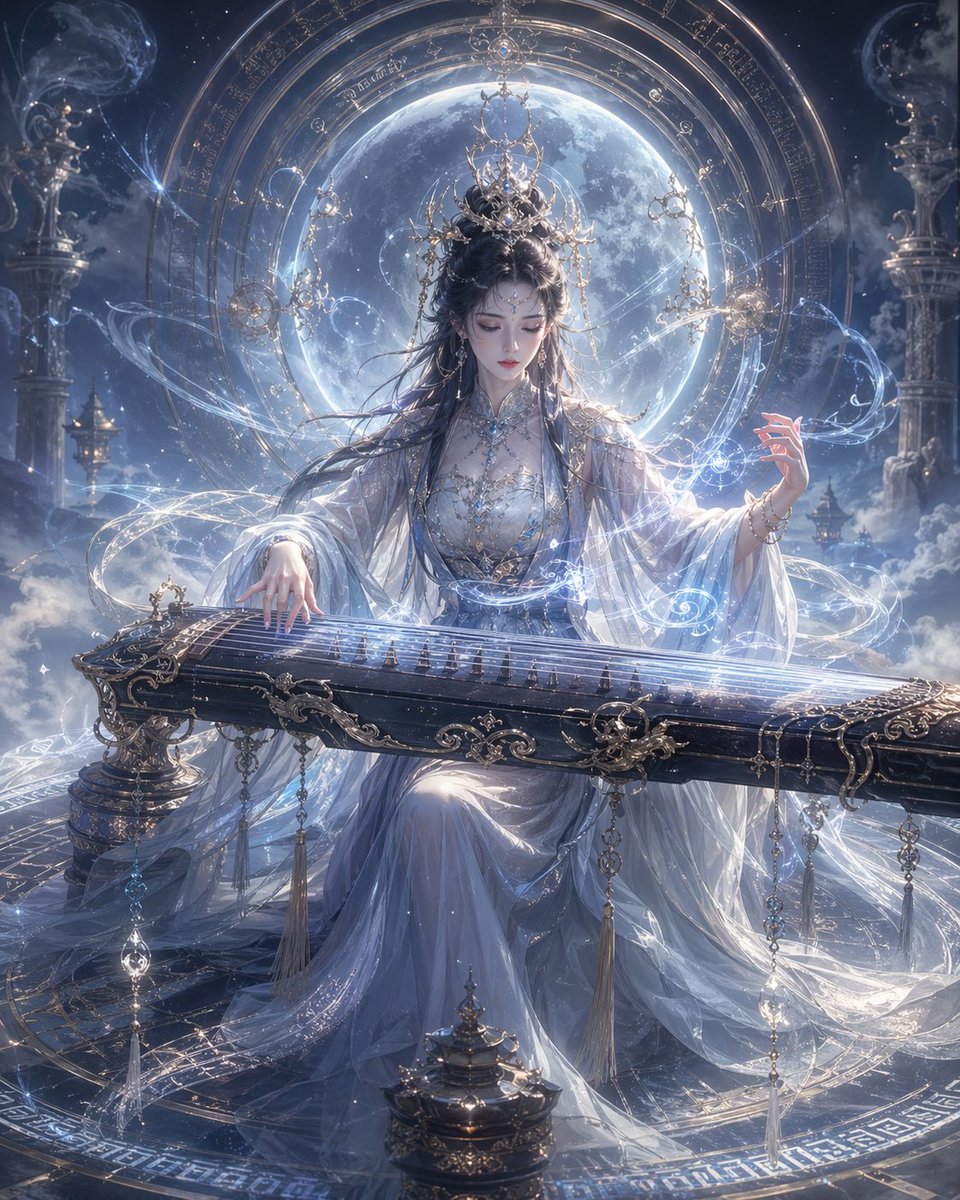 Epic Eastern Fantasy Character Concept example 2