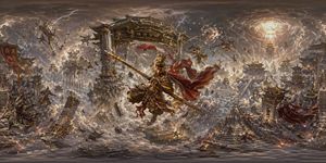 360-Degree Panorama Generation Formula – GPT Image 2 prompt by 奶迪知识分享