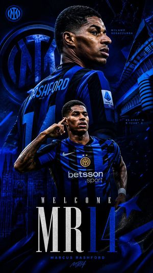 Marcus Rashford Inter Milan Wallpaper – GPT Image 2 prompt by Arnold Madi