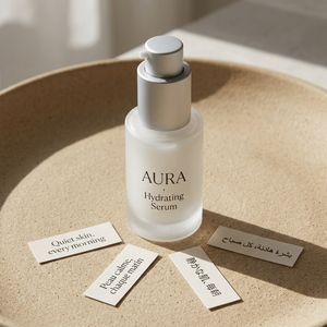 Minimalist Hydrating Serum Product Shot – GPT Image 2 prompt by Hasan Toor