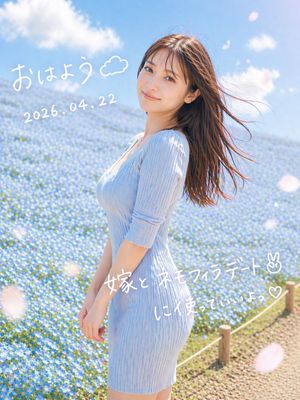 Dreamy Nemophila Date Portrait – GPT Image 2 prompt by かなまる