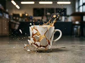 High-Speed Shattering Coffee Mug – GPT Image 2 prompt by Harshith