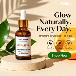 Vitamin C Skincare Ad – GPT Image 2 prompt by Gem Alpha