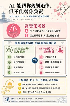 Chinese AI Retirement Planning Infographic – GPT Image 2 prompt by S Li