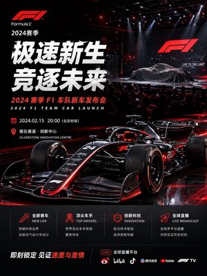 Formula 1 Team Car Launch Poster – GPT Image 2 prompt by 阿水Ai说