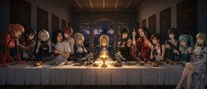 Anime Last Supper Ensemble – GPT Image 2 prompt by 盐老师