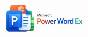 Microsoft PowerWordEx Promo Graphic – GPT Image 2 prompt by 暁