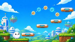 Cute Futuristic Platformer Scene – GPT Image 2 prompt by Claude Code AI駆動開発 OpenClaw＠クドクラ