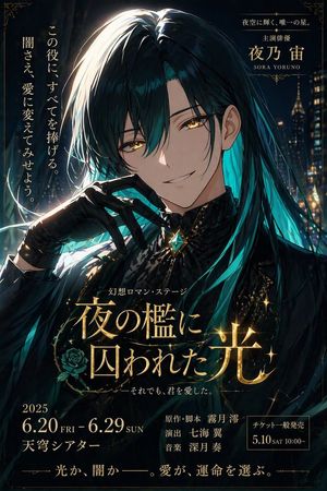 Dark Fantasy Stage Poster – GPT Image 2 prompt by そらとひかり