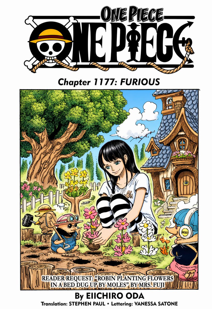One Piece Manga Coloring Cover Page