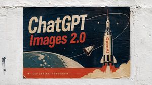 Retro ChatGPT Space Poster – GPT Image 2 prompt by BlogNT