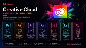 Neon Creative Cloud Promo Poster – GPT Image 2 prompt by LudovicCreator