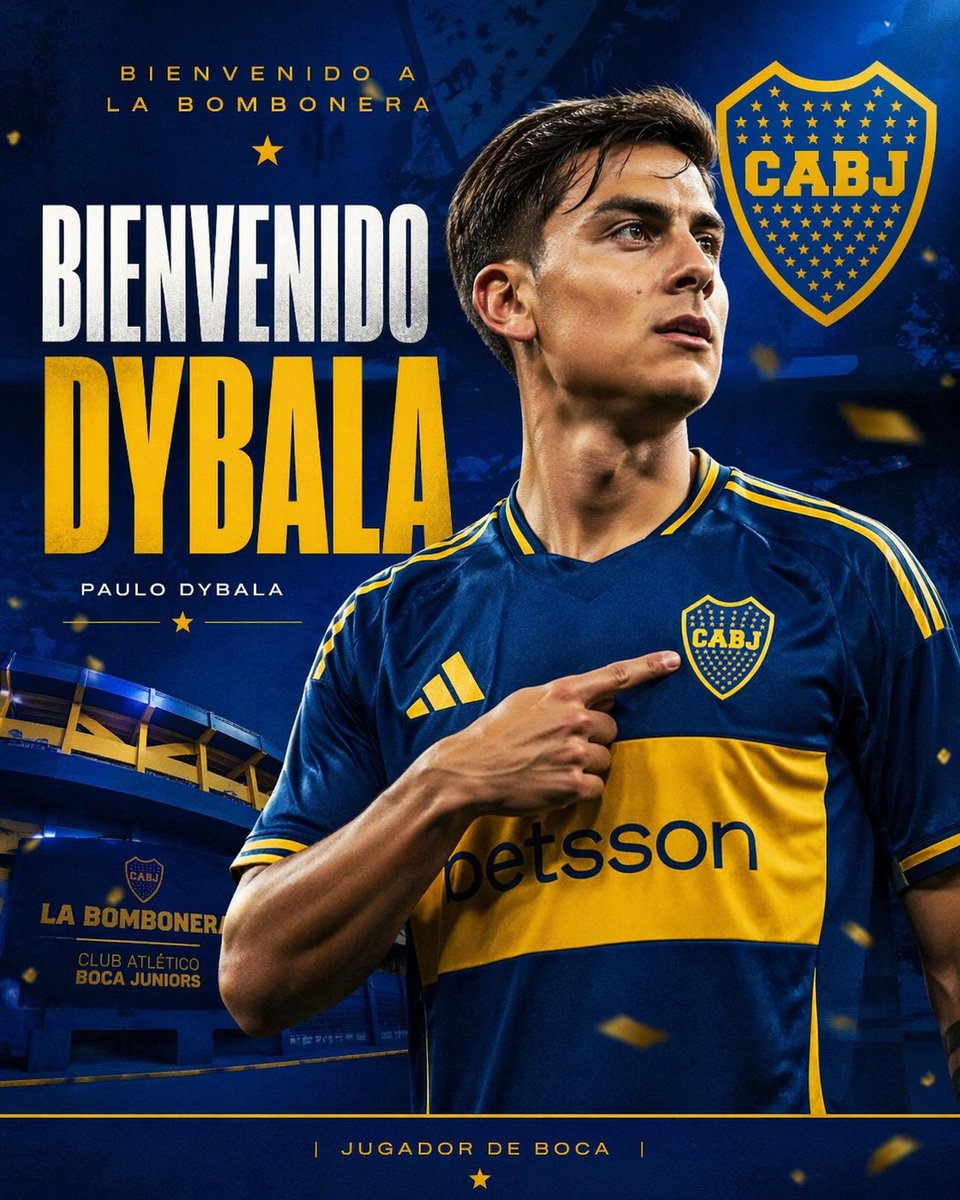 Boca Juniors Welcome Poster