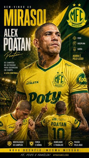 Mirassol FC Signing Announcement Poster – GPT Image 2 prompt by JnS#d3r@