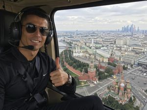Helicopter Selfie Over Moscow – GPT Image 2 prompt by cocojumbelito