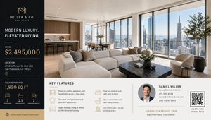 Luxury Real Estate Flyer Layout – GPT Image 2 prompt by Dhaval Makwana