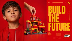 Red Triptych Build the Future Poster – GPT Image 2 prompt by Drew Brucker