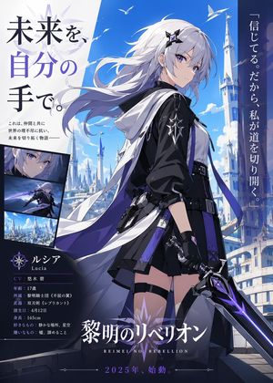 Anime Heroine Promo Poster – GPT Image 2 prompt by 852話(hakoniwa)