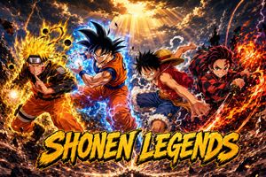 Epic Shonen Crossover Poster – GPT Image 2 prompt by AIHubmix