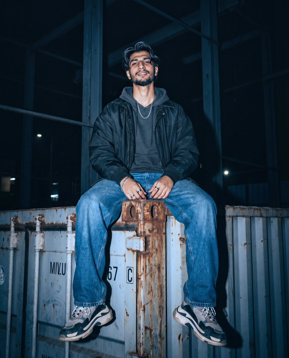 Sample output image for Industrial Streetwear Editorial