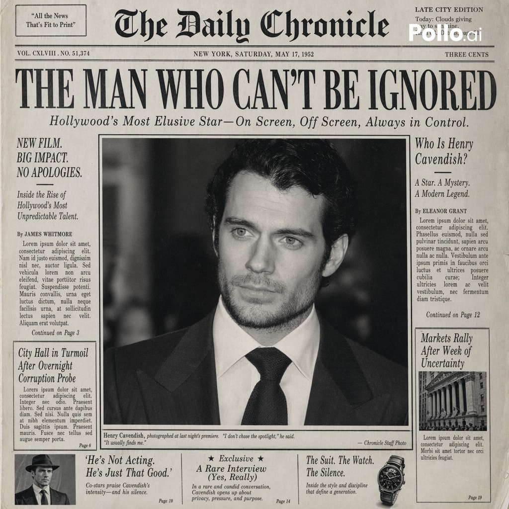Vintage Newspaper Front Page Generator example 4