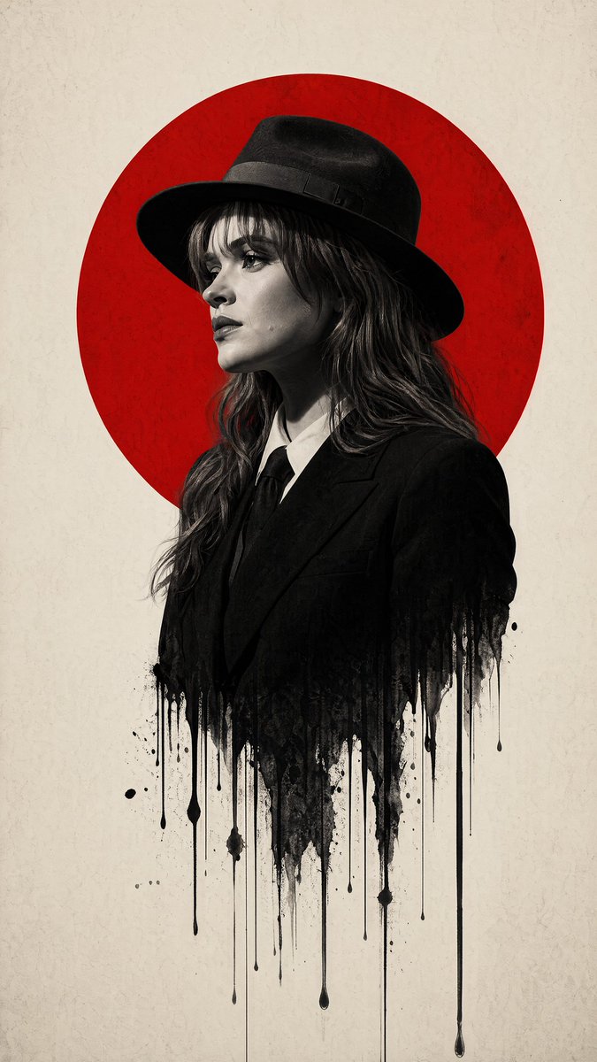 Minimalist Film Noir Poster example 2