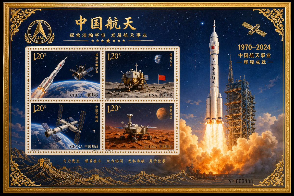 Commemorative Postage Stamp Sheet