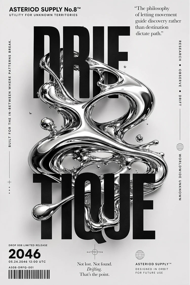 Futuristic Brand Visual Manual Qwen Image prompt example variation 4: A detailed prompt for creating a sophisticated brand visual manual that balances toy-like energy with...