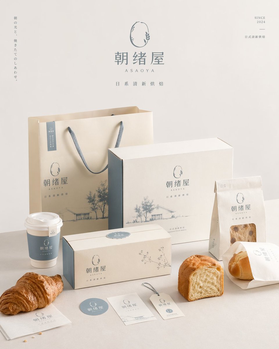 Professional Brand Packaging System Qwen Image prompt example variation 3: A comprehensive, high-aesthetic prompt for creating a complete brand packaging system display with...