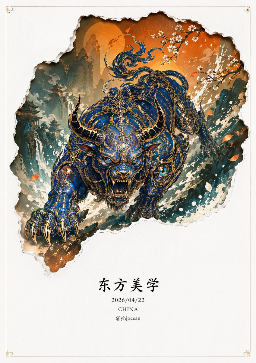 Ancient Mythological Beast Character Persona