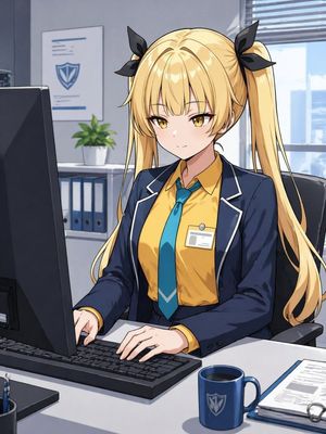 Flat Color 2D Game CG Illustration AI image template preview