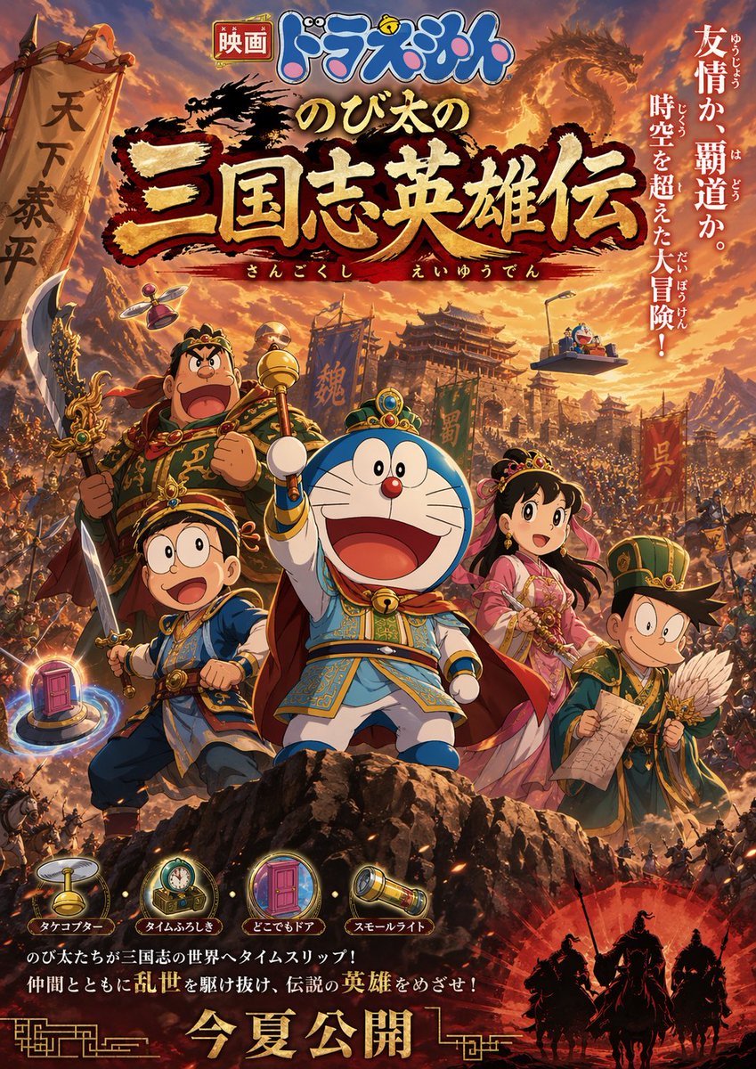 Anime movie poster generator