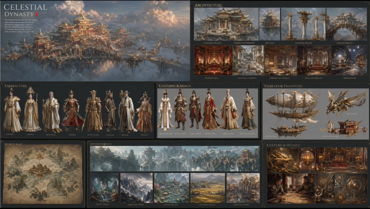 Celestial Dynasty World Bible Board