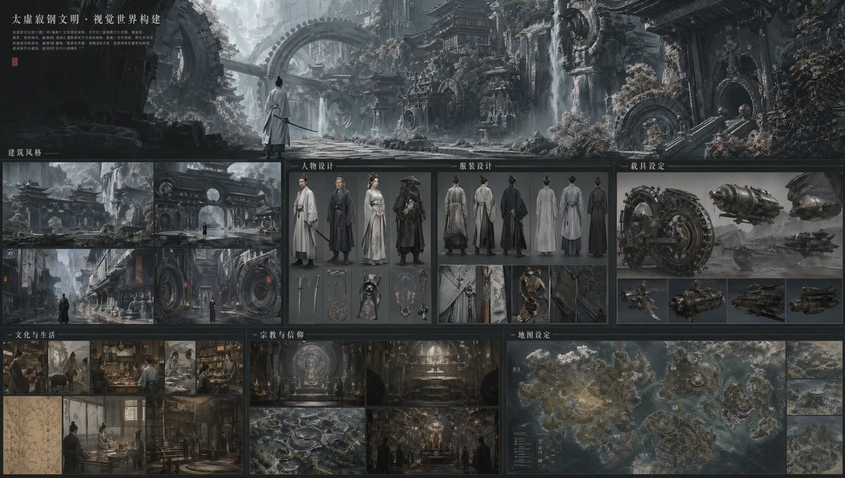 Reference-Based Cinematic World Expansion example 2