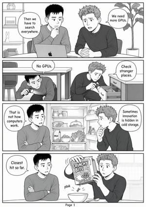Funny GPU Search Comic Page