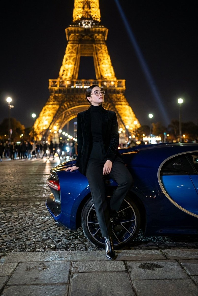 Sample output image for Fashion Editorial at Trocadéro