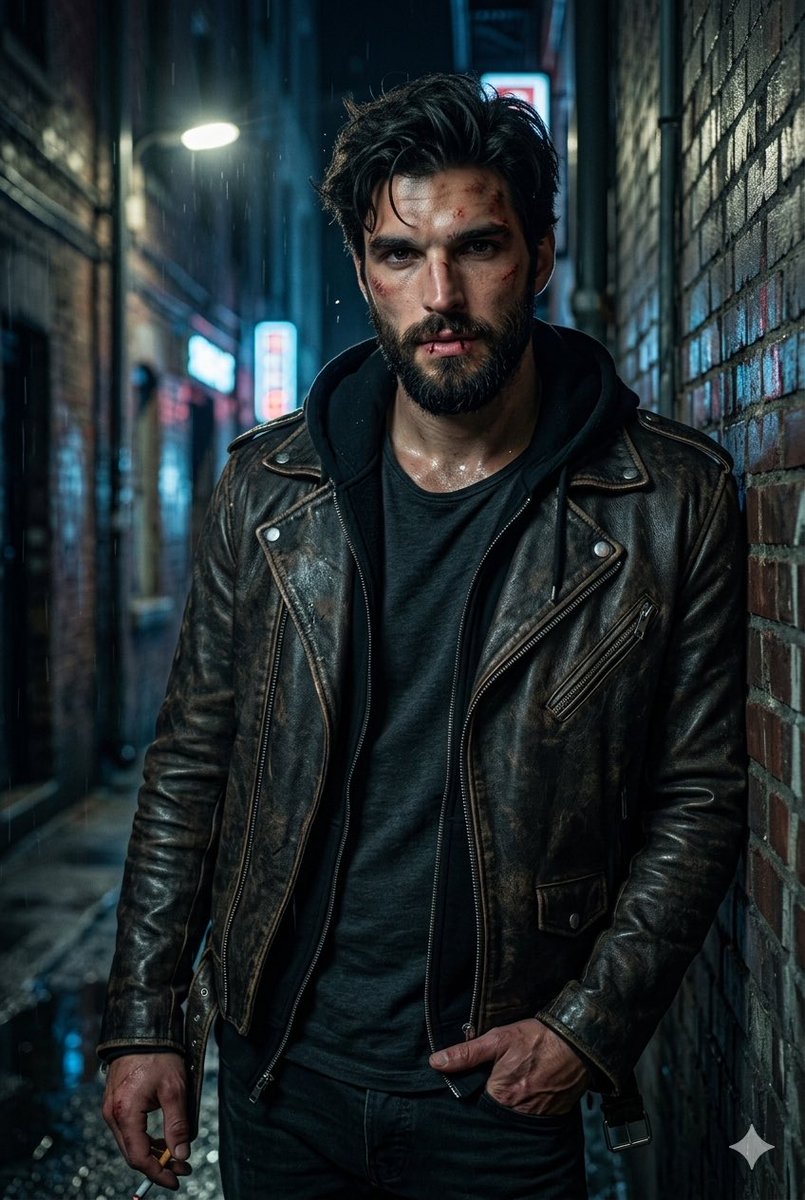 Sample output image for Rugged Urban Portrait
