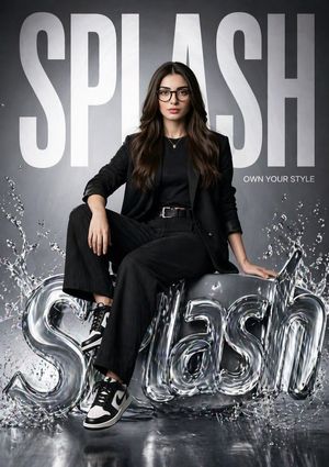 Hyper-realistic Fashion Poster