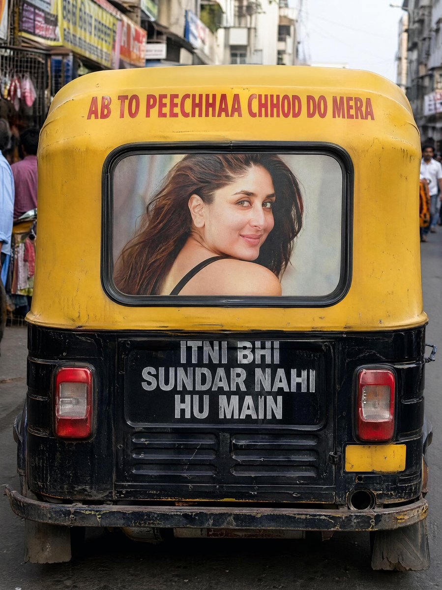 Indian Auto Rickshaw Street Photo
