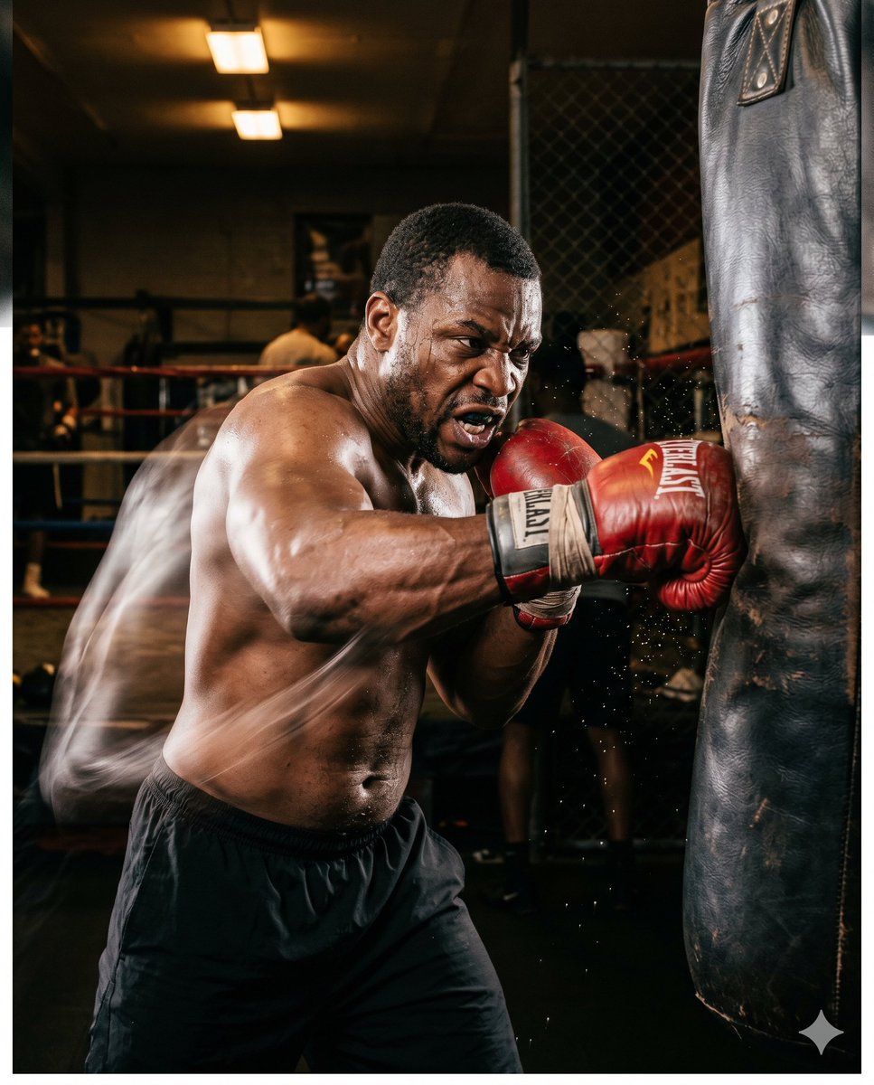 Sample output image for Boxer Training Action Shot