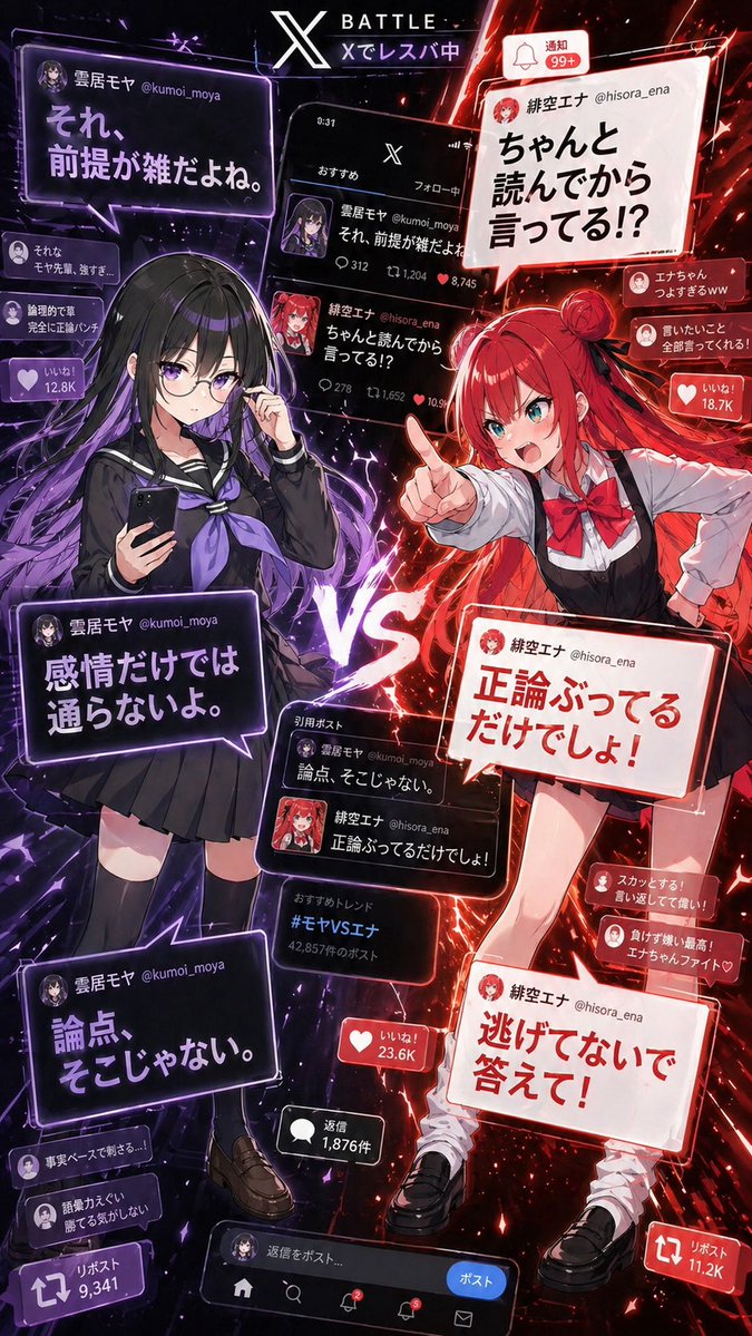 Anime X Battle Poster