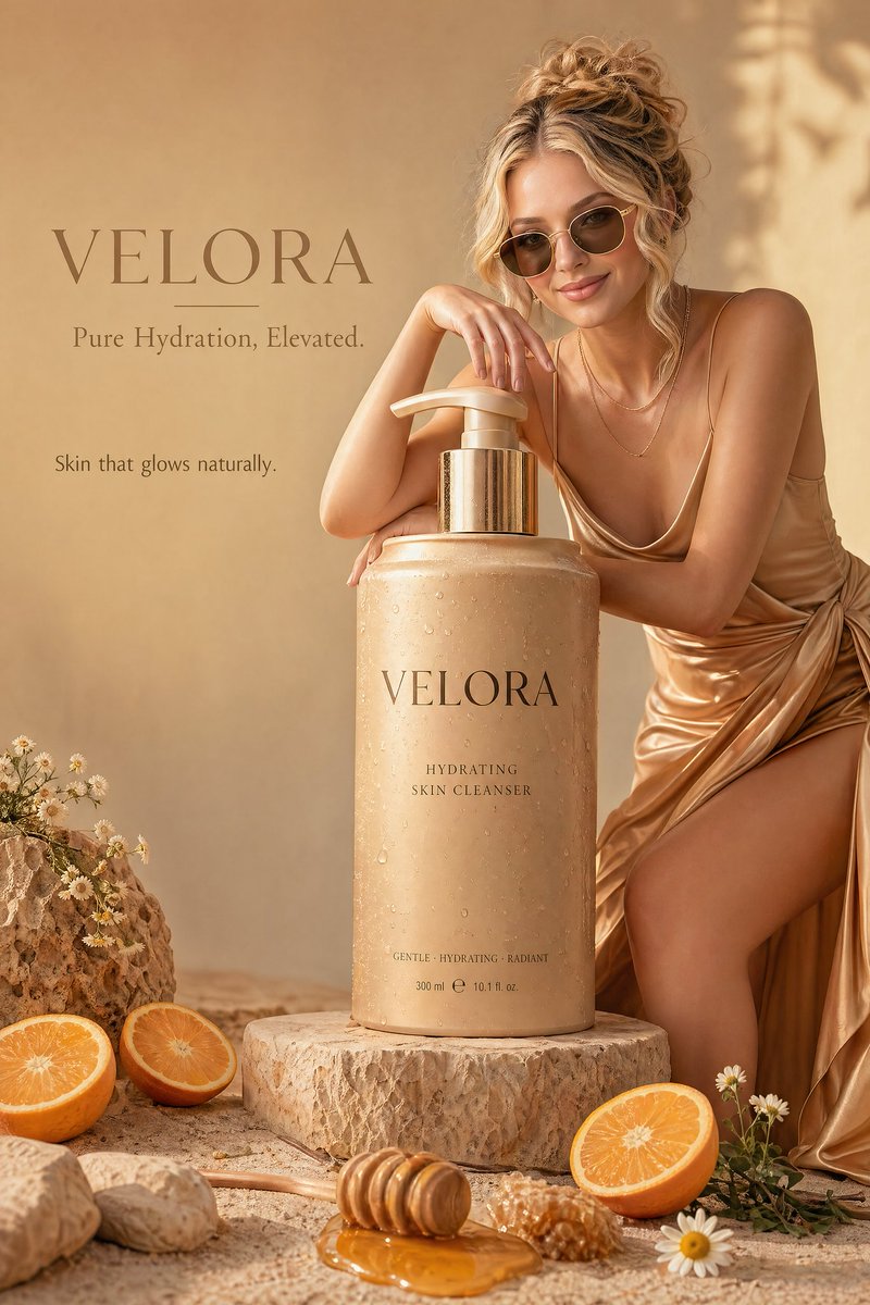 Luxury Skincare Advertisement example 2