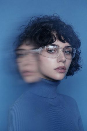 Double Exposure Motion Blur Portrait